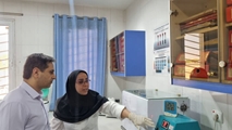 بازدید«محمد رضا نیکو»سرپرست مدیریت بیمارستان امام خمینی(ره)از بخش های پارا کلینیک